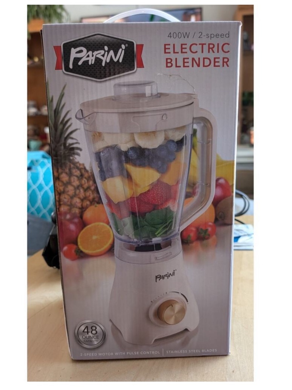 Parini Blender - 400W/2 Speed Electric Blender
